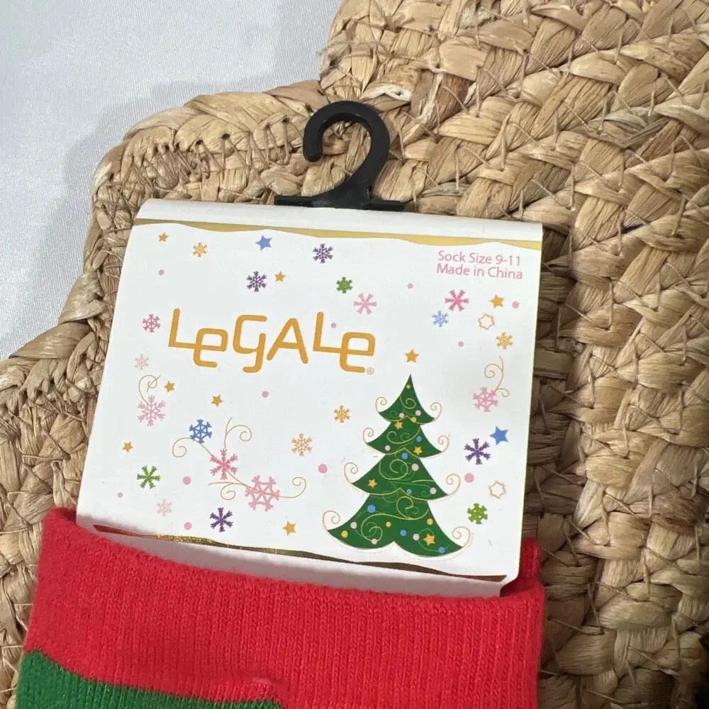 Lot of 3 Christmas Santa Snowman Socks Old Navy Legale Gertex Women’s